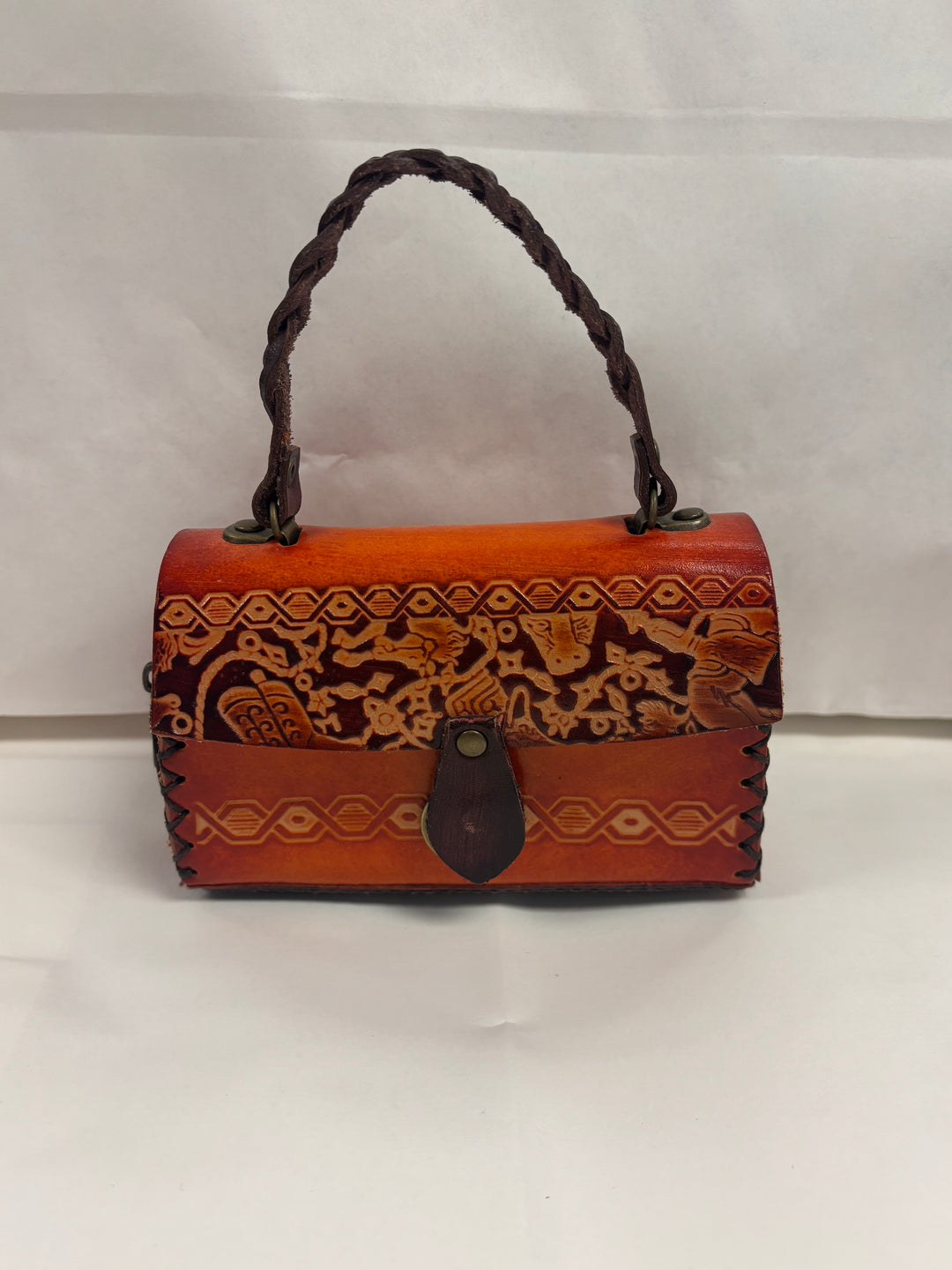 Leather Animal Wristlet