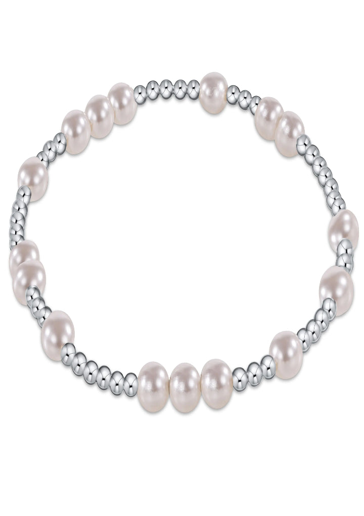 enewton Extends Hope Unwritten Pearl 5mm Sterling Bracelet