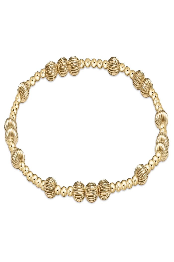 enewton Extends Hope Unwritten Dignity 6mm Gold Bracelet - Gold