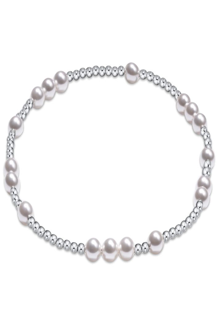enewton Extends Hope Unwritten Pearl 4mm Sterling Bracelet