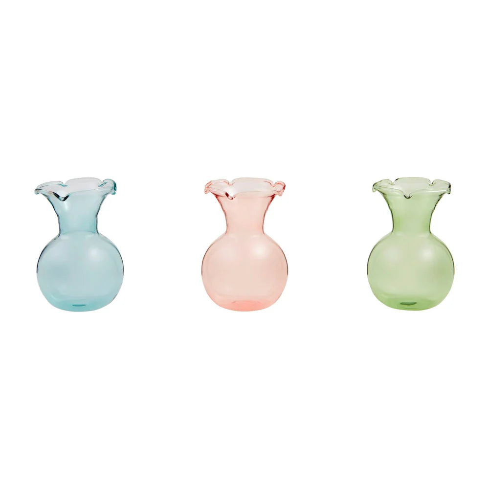 Mud Pie Botanica Ruffle Vase