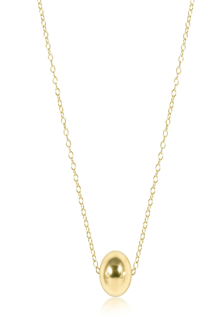 enewton 16" Necklace Gold - Classic Gold 8mm Bead