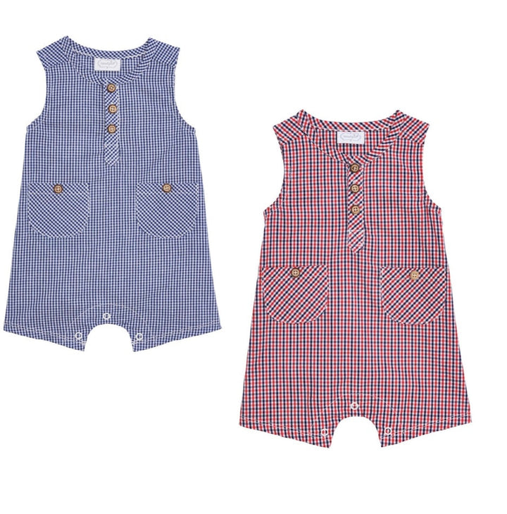 Mud Pie Gingham Romper