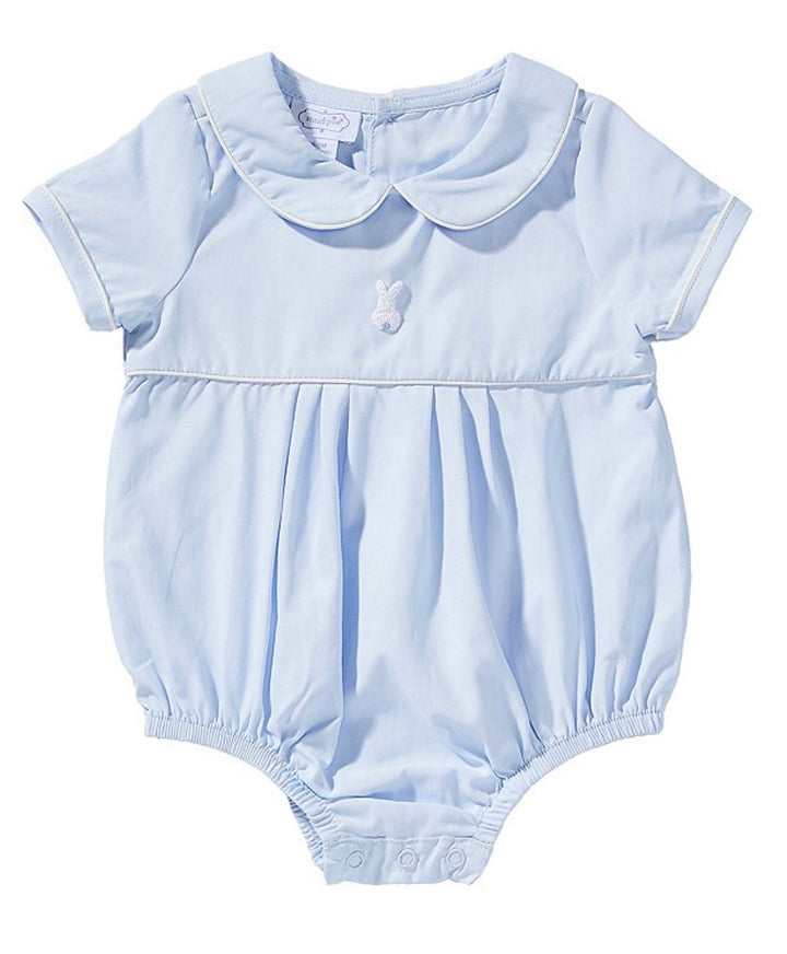 Mud Pie French Knot Bunny Blue Bubble