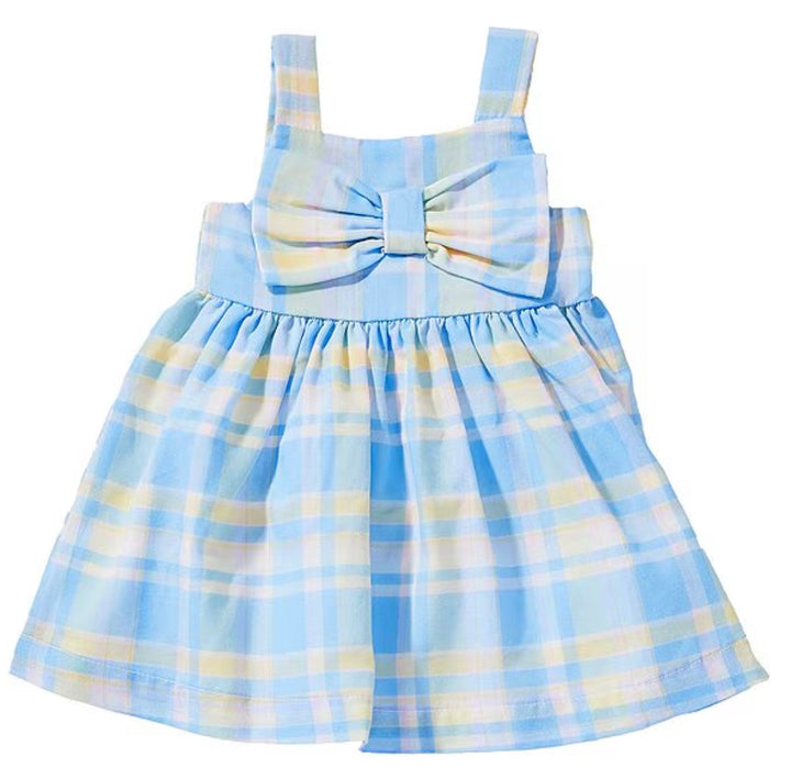 Mud Pie Madras Plaid Easter Dress