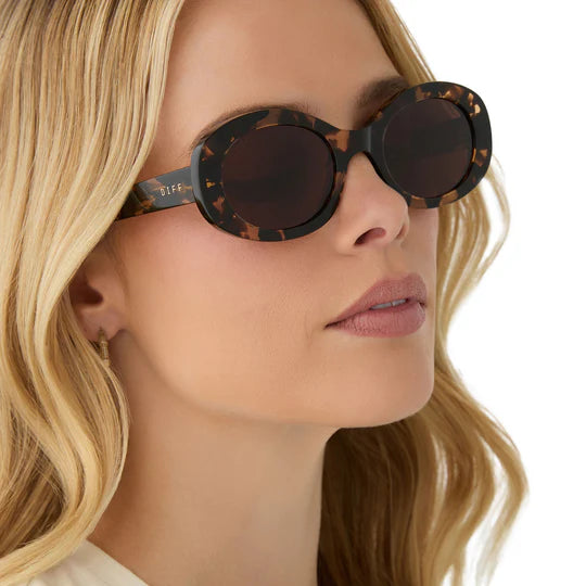 Diff Eyeglasses Lainey Espresso Sunglasses