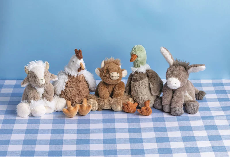 Mud Pie Barnyard Plush Pals