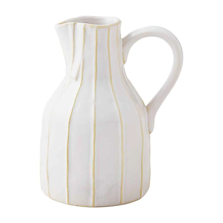 Mud Pie Stoneware Jug Bud Vase