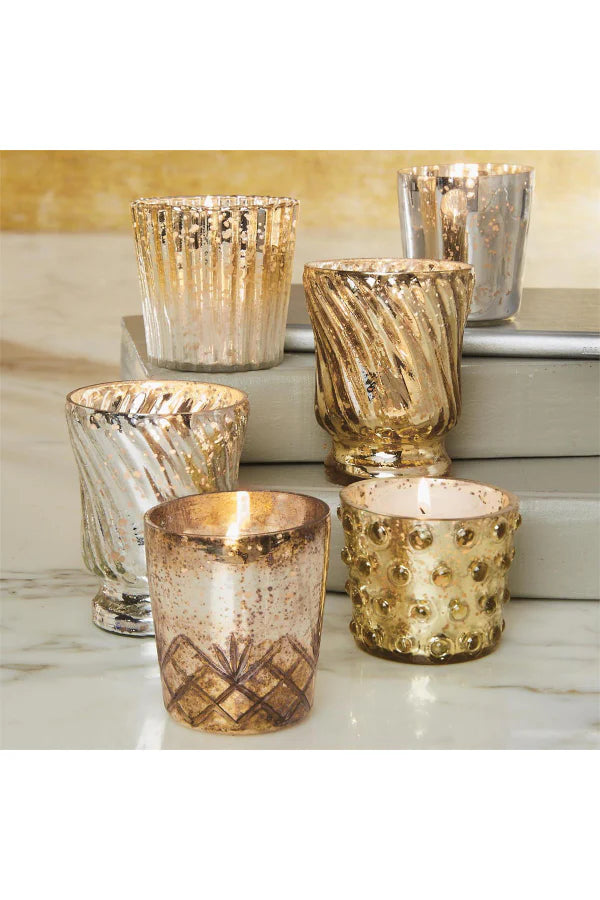 Mud Pie Mercury Glass Votive