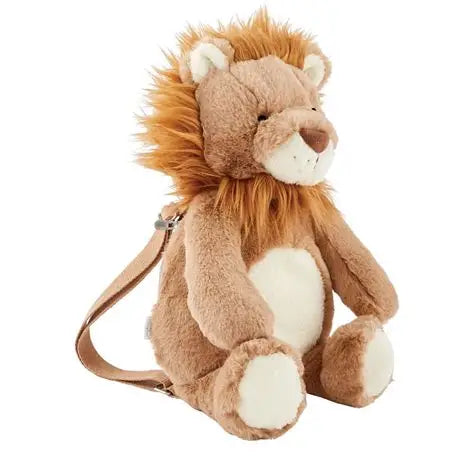 MudPie Lion Plush Backpack