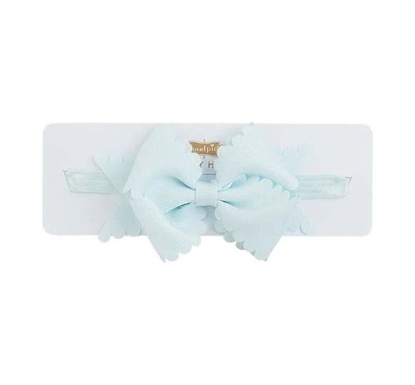 Mud Pie Scallop Bow Headband