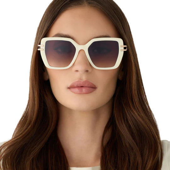 Diff Eyewear Dasha Brown Gradient Sunglasses