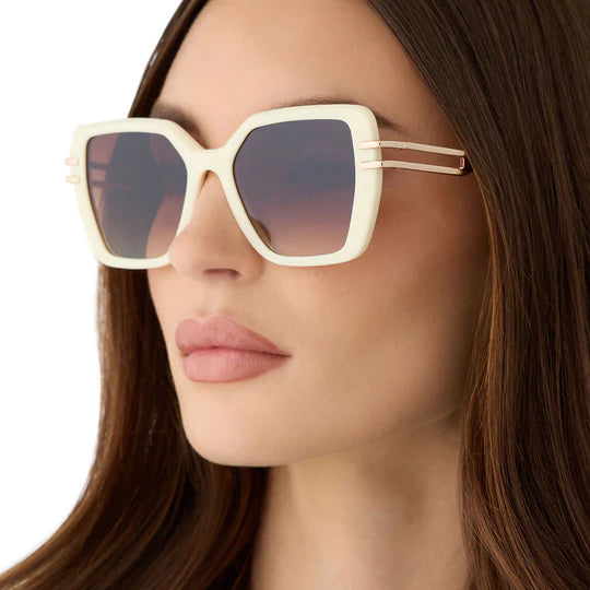 Diff Eyewear Dasha Brown Gradient Sunglasses