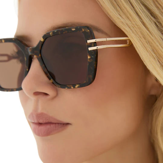 Diff Eyewear Dasha Glitter Tortoise
