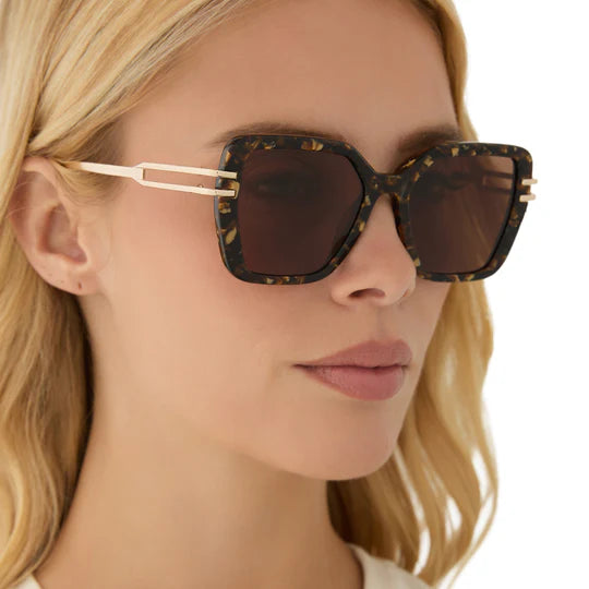 Diff Eyewear Dasha Glitter Tortoise