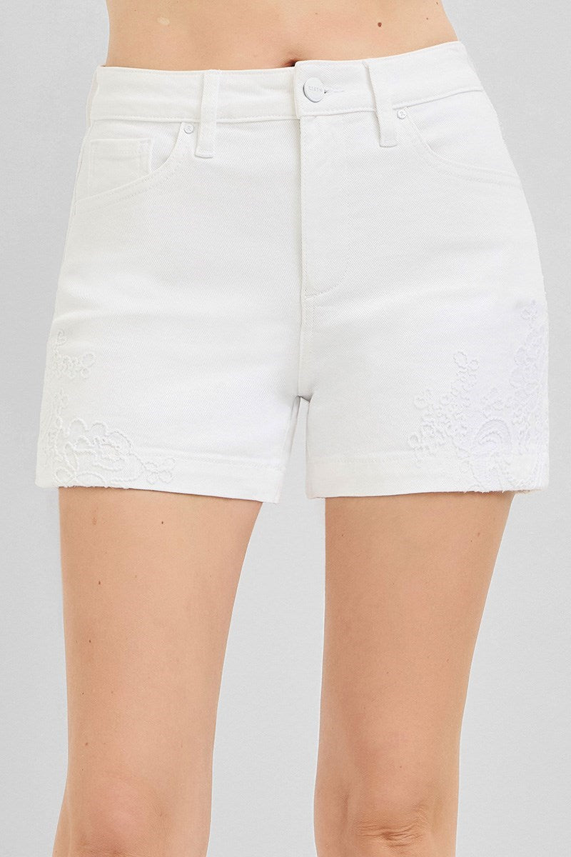 Risen Wildflower TC HR Embroidered Shorts