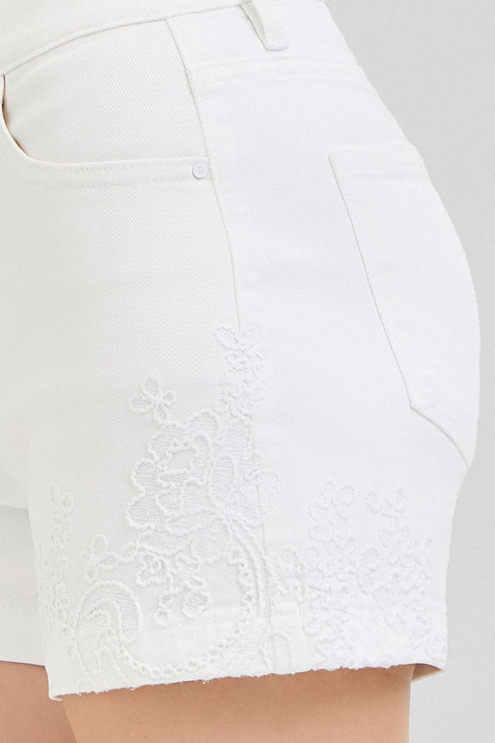 Risen Wildflower TC HR Embroidered Shorts