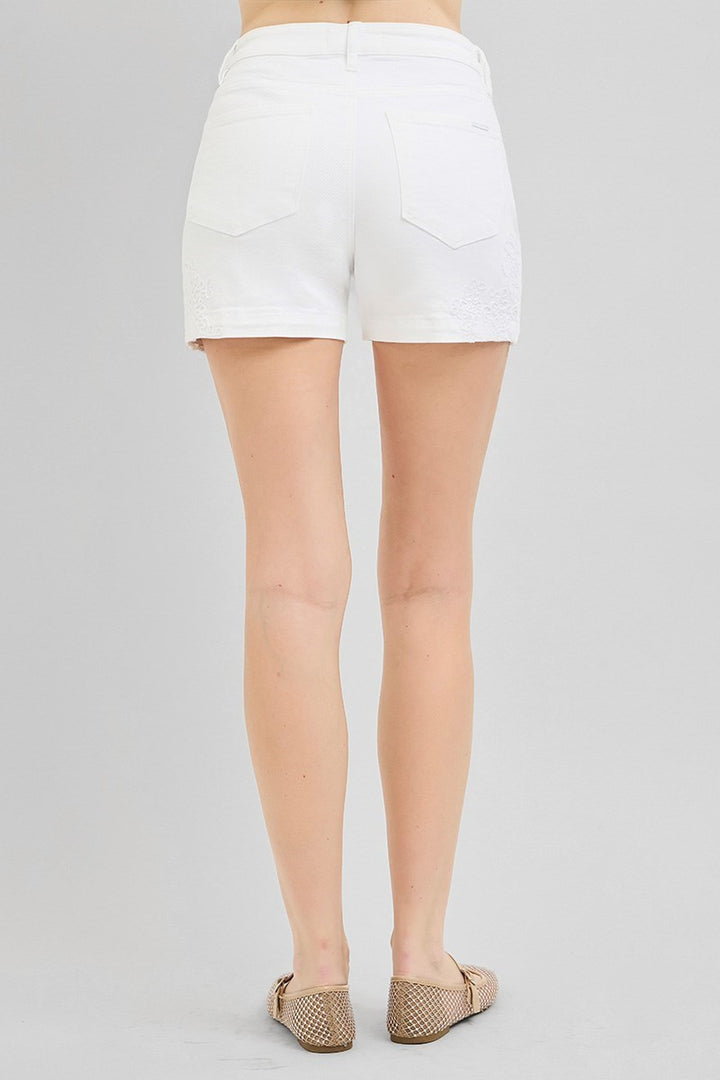 Risen Wildflower TC HR Embroidered Shorts