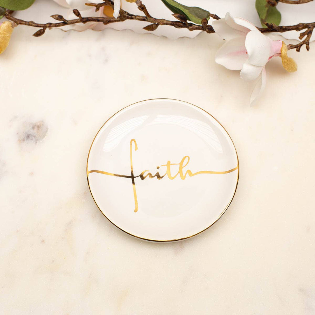 Royal Standard Faith Trinket Dish