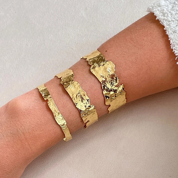 Easton Elle Plated Cuff - Extra Thick
