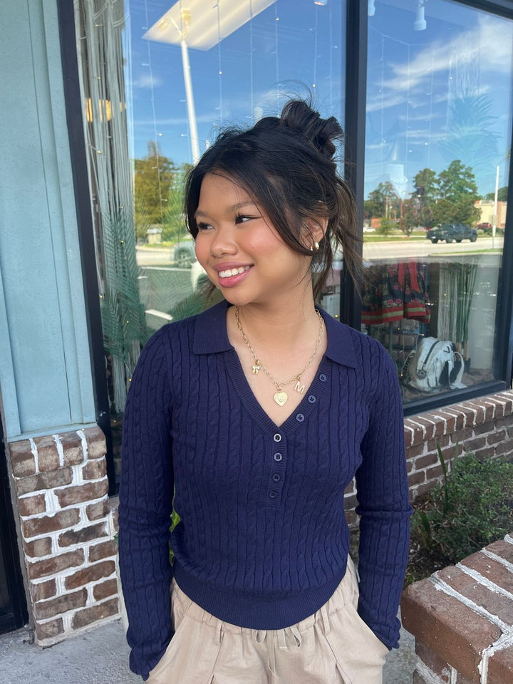 Retro Comfort Woven Top