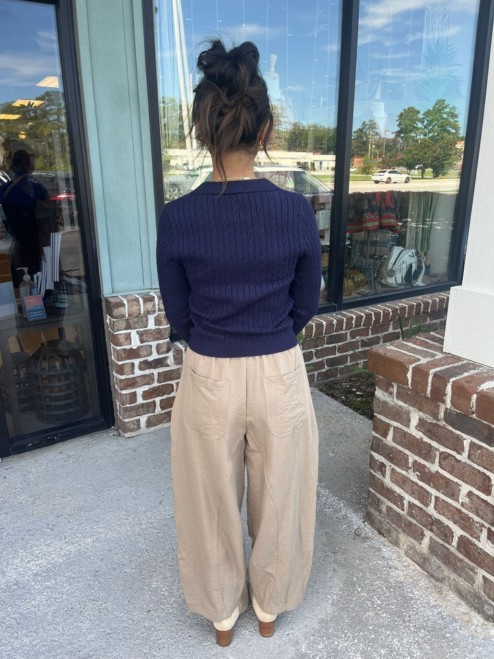 Retro Comfort Woven Top