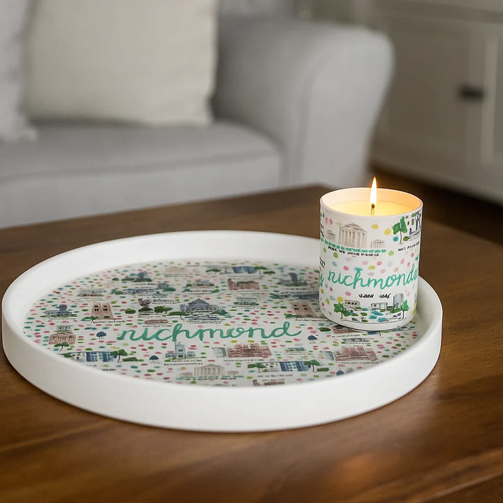 Gold Gallery Art Pop Tray
