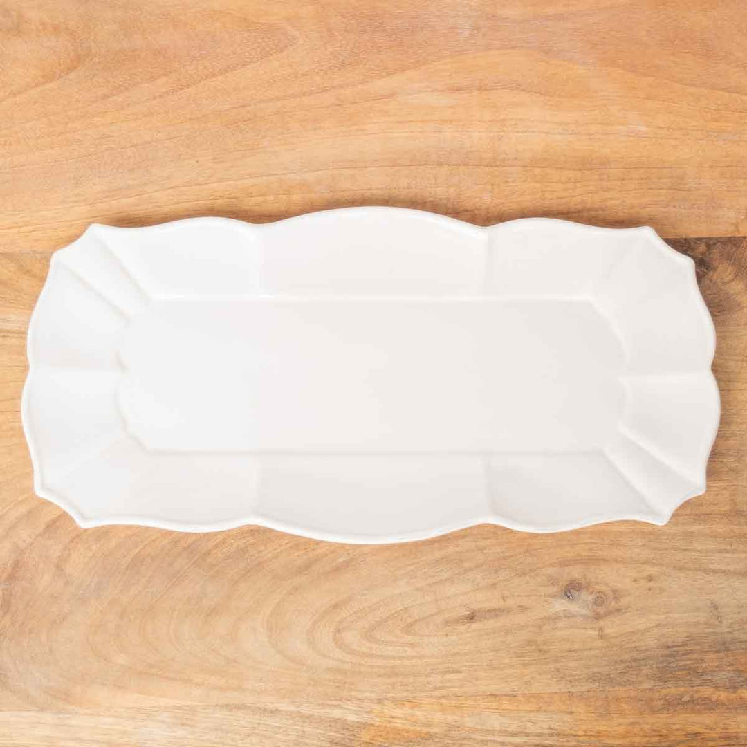 Royal Standard La Dolce Rectangle Platter White