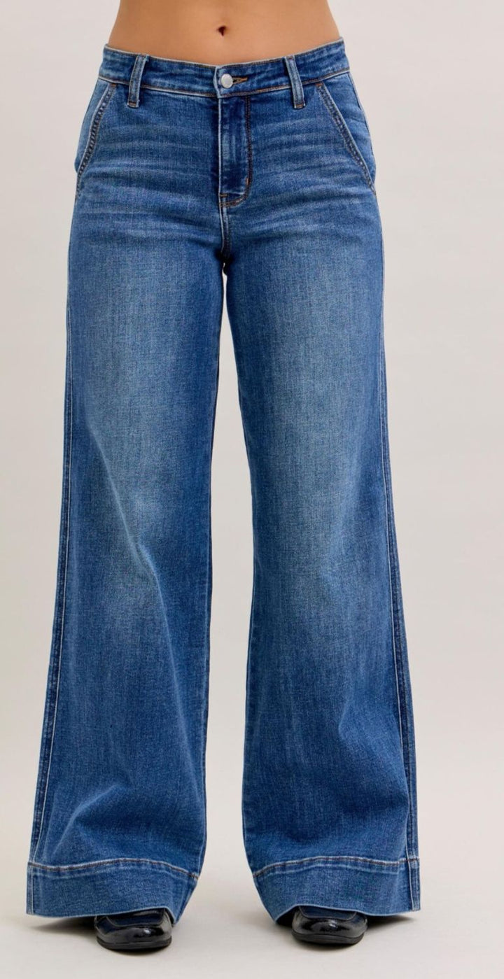 Judy Blue Serenity MR Trouser Retro Wide