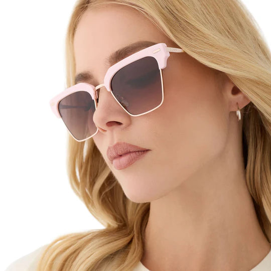Diff Eyewear Capri Powder Pink Champagne