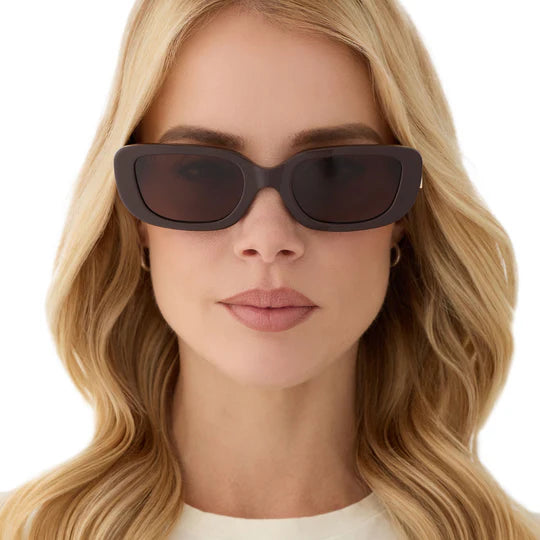 Diff Eyewear Daphne Truffle + Truffle Sunglasses