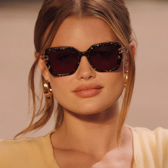 Diff Eyewear Dasha Glitter Tortoise