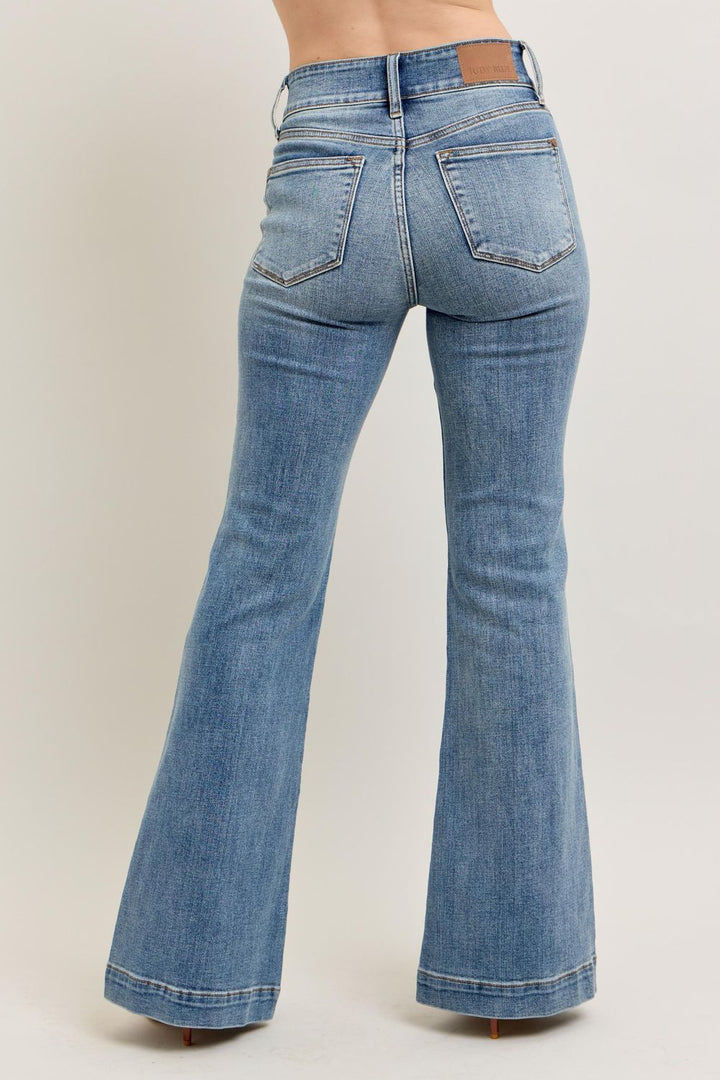 Judy Blue Sunrise HW Trouser Flare