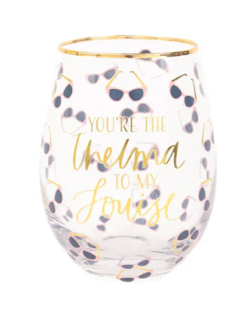 Mary Square Stemless Wine Glass