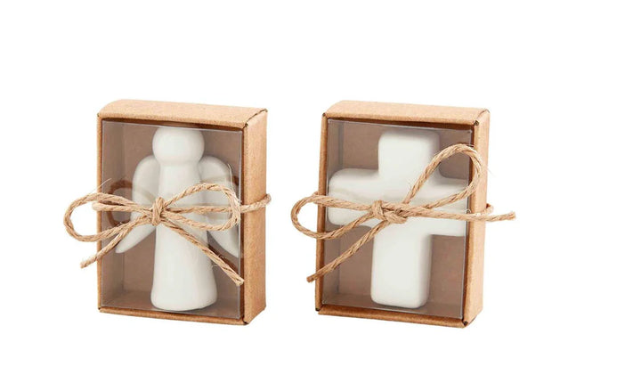 Mud Pie Pocket Angel and Cross
