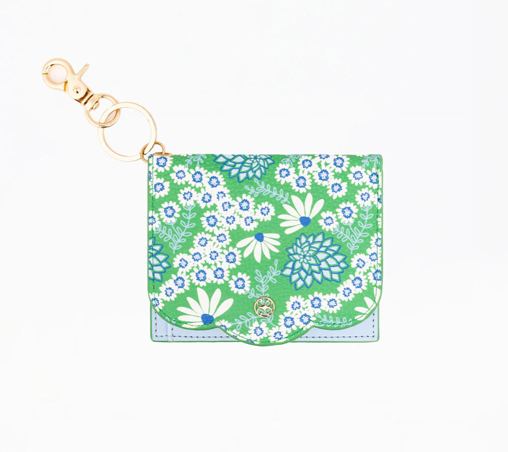 Mary Square Scalloped Wallet