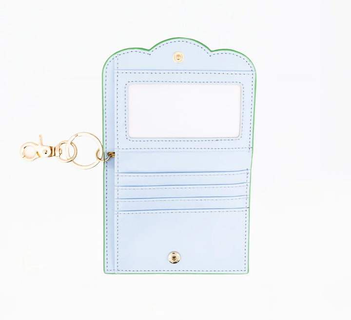 Mary Square Scalloped Wallet