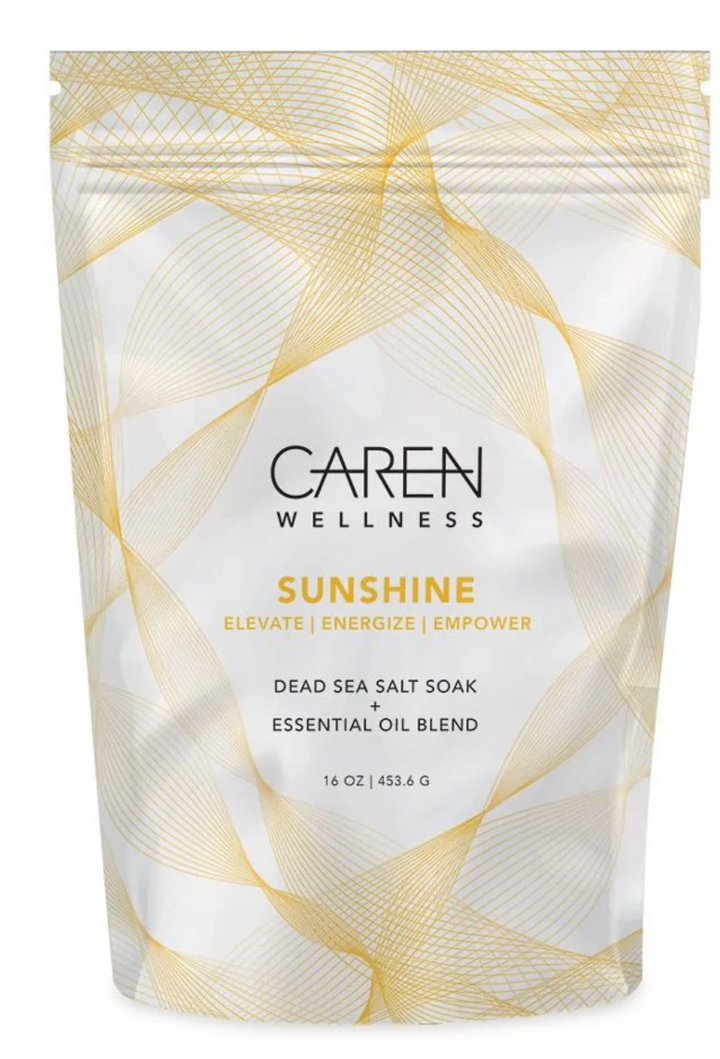 Caren Wellness Dead Sea Salt Soak + Ess. Oil Blend