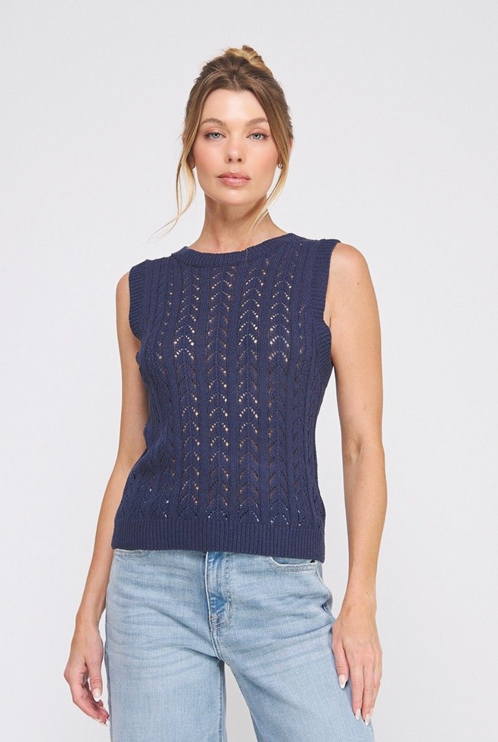 Peaceful Feelings Sweater Vest