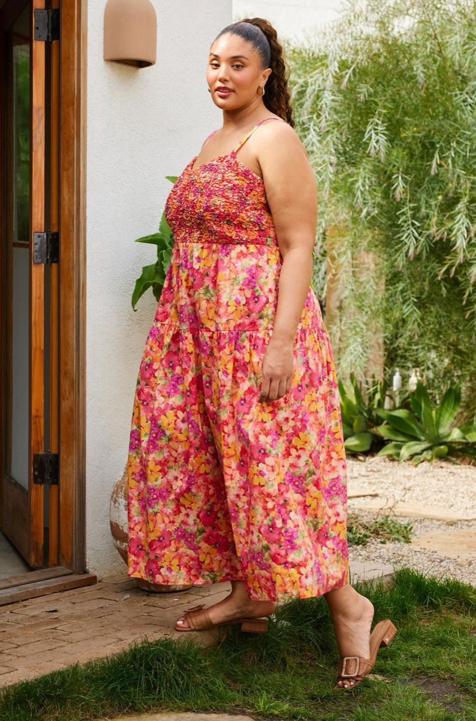 Garden Key Midi, CURVY