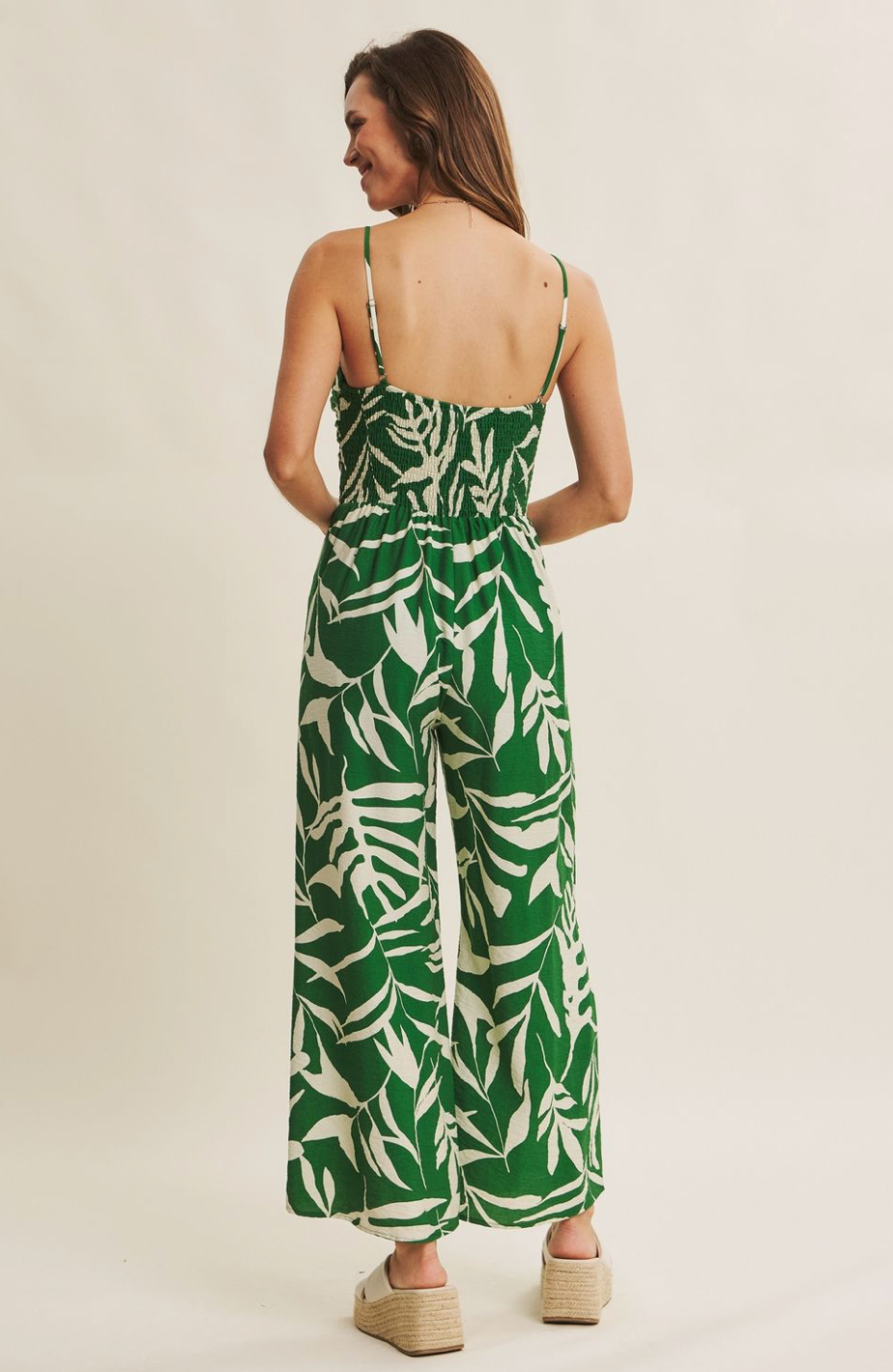 Airy Resort Wide-Leg Jumpsuit