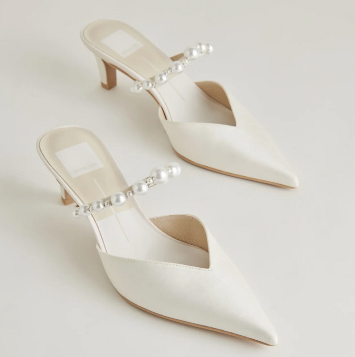 Dolce Vita Kanika Vanilla Pearls Heels