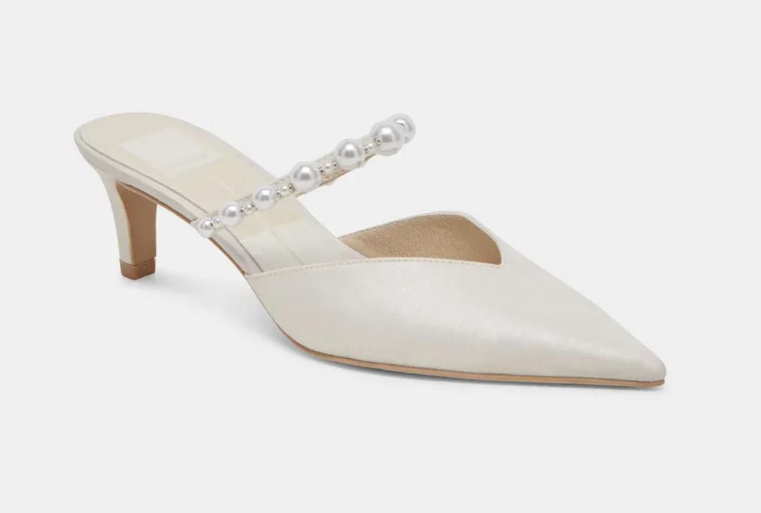 Dolce Vita Kanika Vanilla Pearls Heels