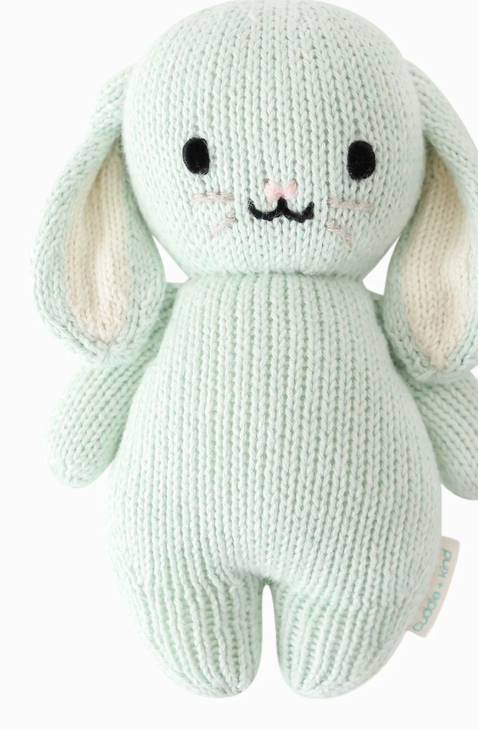 Cuddle + Kind Baby Bunny (Mint - 7")