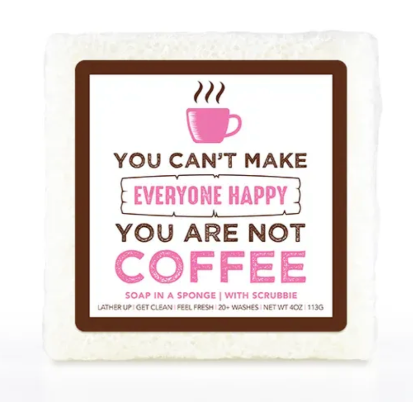 Caren Coffee Soap In A Sponge Collection