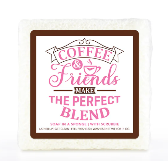 Caren Coffee Soap In A Sponge Collection