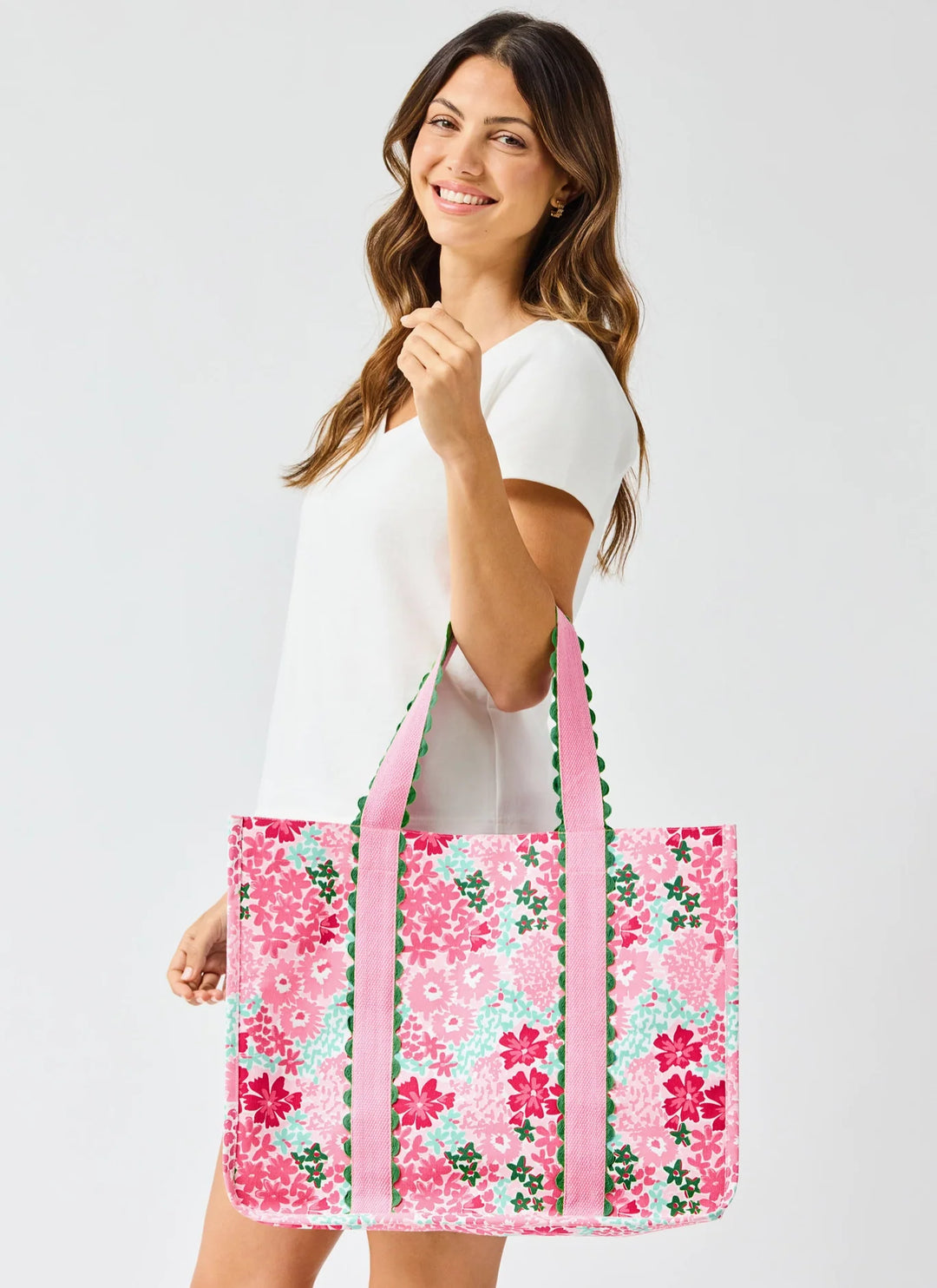 Mary Square Petal Perfect Monaco Tote