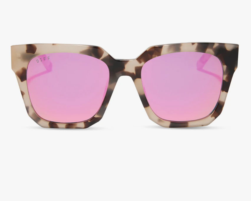 Diff Eyewear -  Ariana (Pink Mirror)
