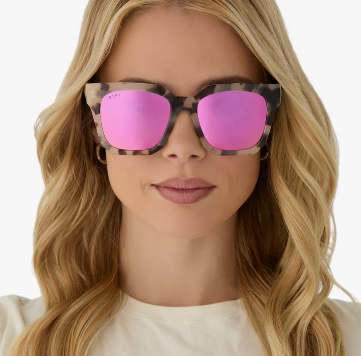 Diff Eyewear -  Ariana (Pink Mirror)
