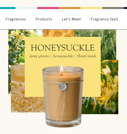 Votivo Honeysuckle Aromatic Candle 6.8oz